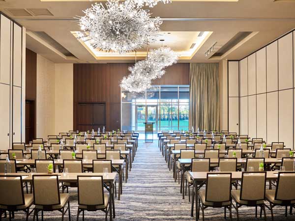 Spacious meeting room in Texas.