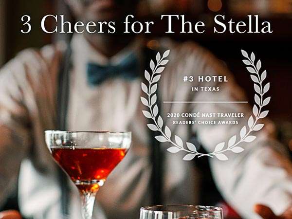 3 Cheers for The Stella award.
