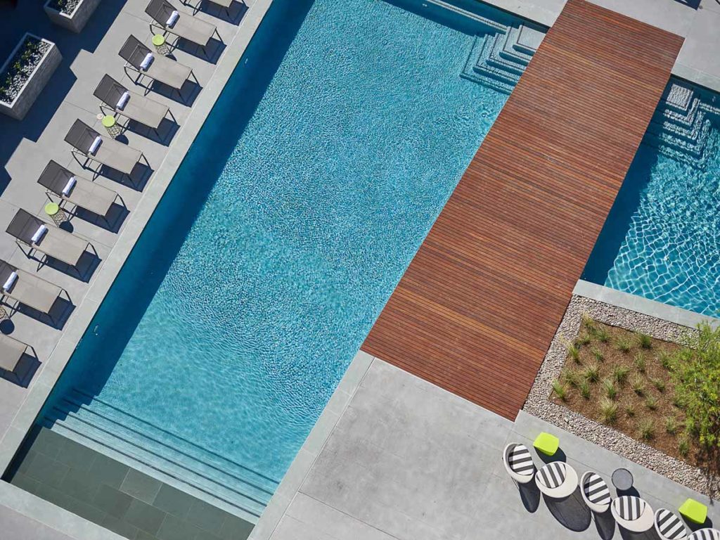 Aerial View Of The Stella Pool.