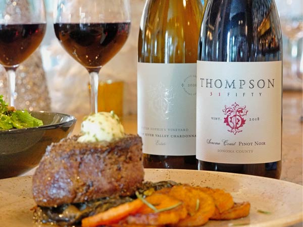 Steak And Wine.