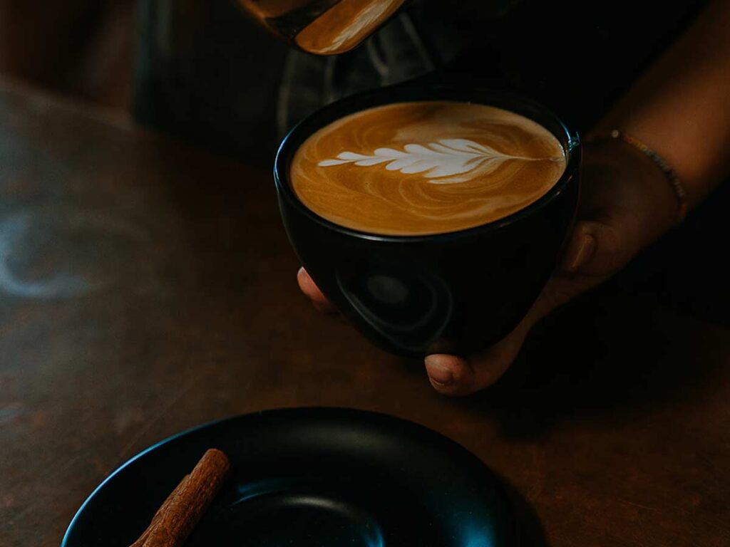 Coffee Being Poured.