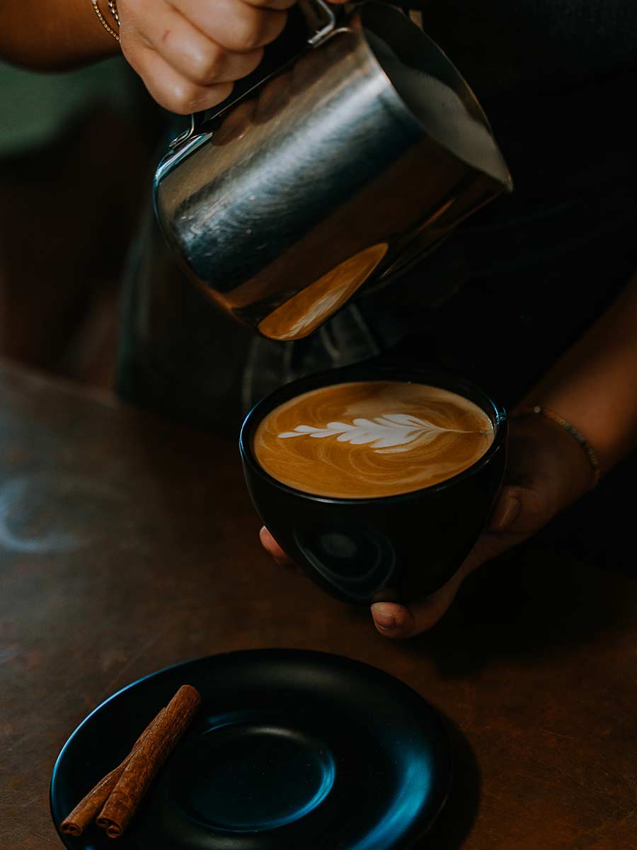 Coffee Being Poured.